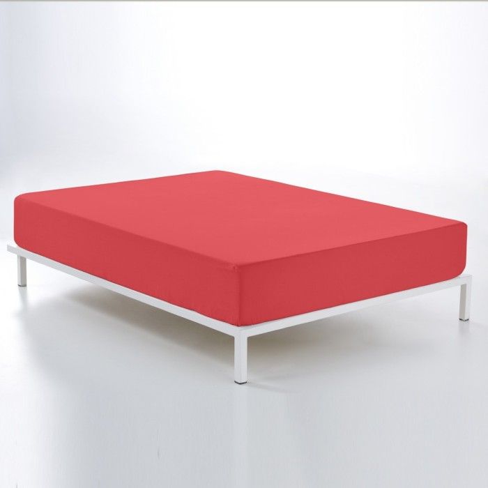 Bajera ajustable 50-50 rojo escena de cama