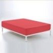 Bajera ajustable 50-50 rojo escena de cama