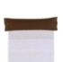 Funda de almohada algodón poliéster  café