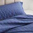 Dúo funda nórdica + almohada aman azulon detalle