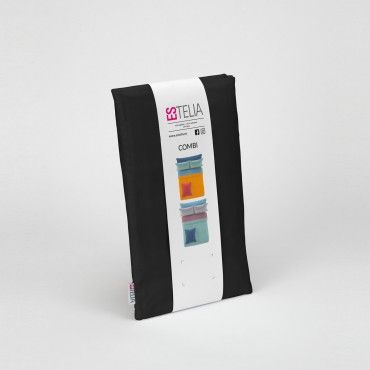 Funda de cojín 50-50 negro presentación