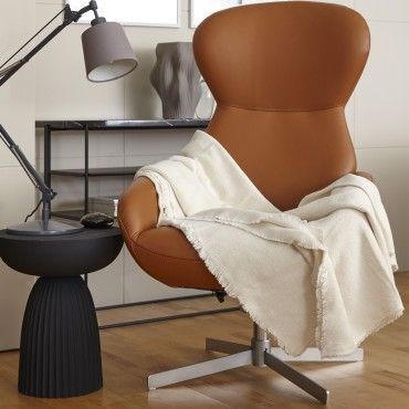 Manta Lares Crema Ambiente Sillón
