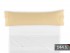 Funda de almohada algodón beige