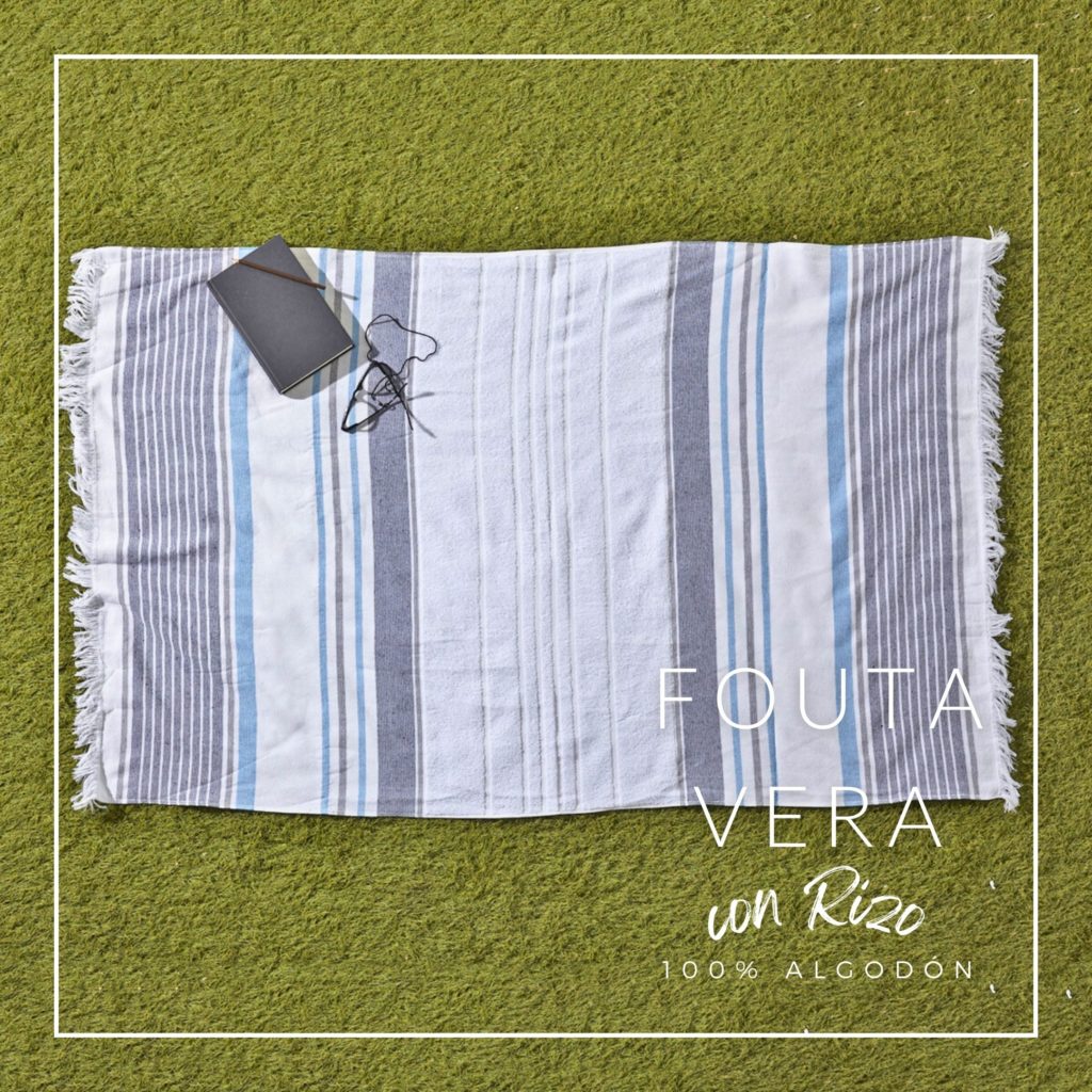 Fouta Vera Gris Eselia